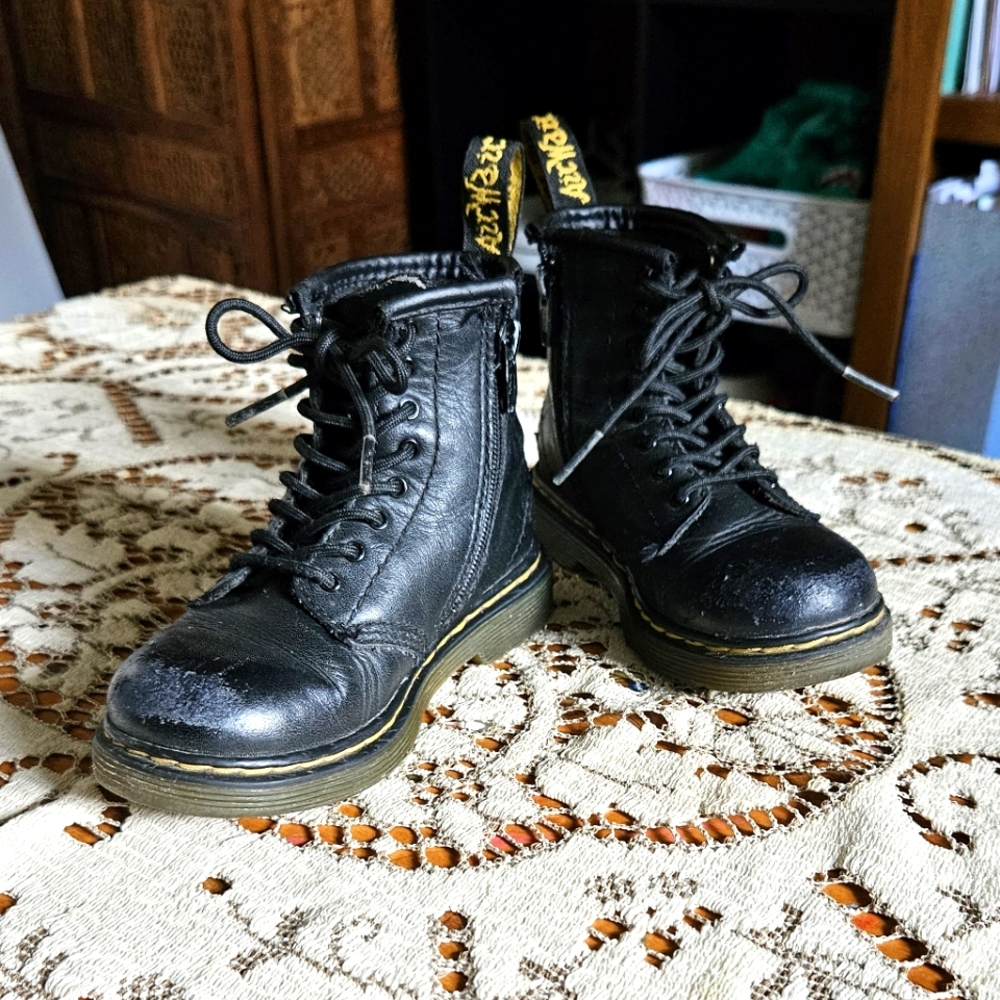 Dr Martens Toddler 1460 Black Leather Boot